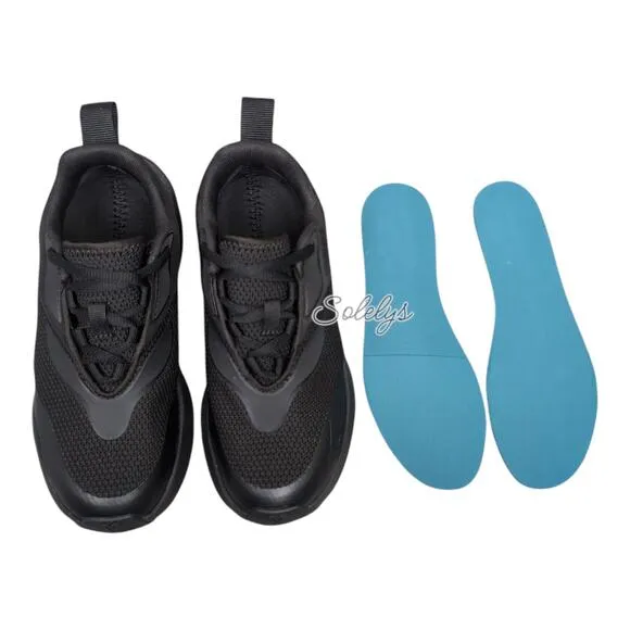 Vessi Tidal Black on Black Waterproof Dyma-Tex Vegan Lace Up Sneaker Womens 5.5