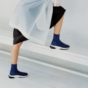Via Spiga Verion Sapphire Sock Boots Sneakers