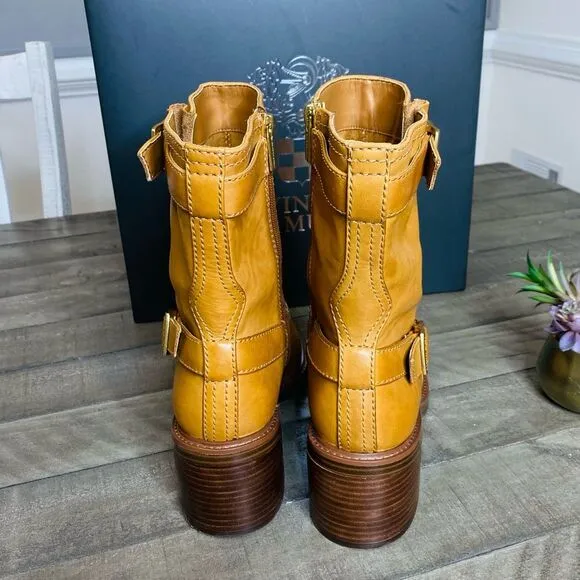 Vince Camuto Vergila Block Heel Bootie Ankle Women’s Boots Size 10