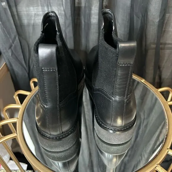 VINCE Rue Leather Lug Boot NEW