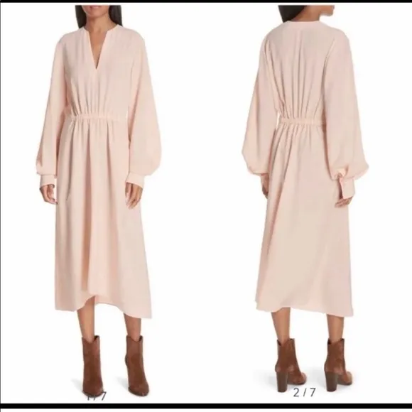 Vince Women’s Fall Cream Gorgeous Maxi Dress Size 8