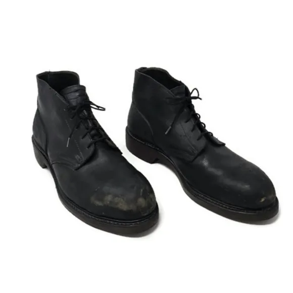 Vintage 80s Biltrite EH Electrician Steel Toe Lace Up Boots Black Men's 10.5W