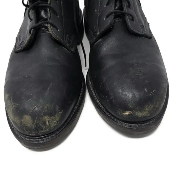 Vintage 80s Biltrite EH Electrician Steel Toe Lace Up Boots Black Men's 10.5W
