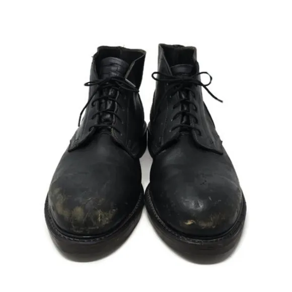 Vintage 80s Biltrite EH Electrician Steel Toe Lace Up Boots Black Men's 10.5W