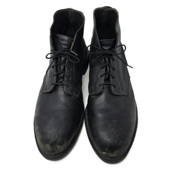 Vintage 80s Biltrite EH Electrician Steel Toe Lace Up Boots Black Men's 10.5W