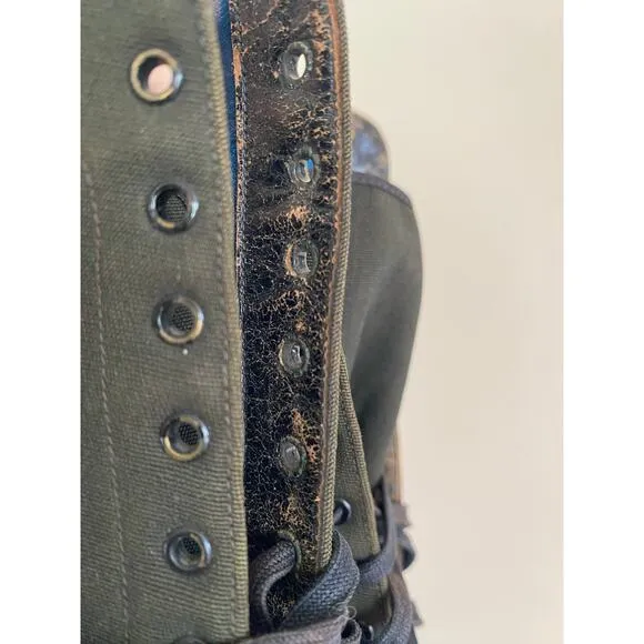 Vintage Antique 1910 Paramount Shoe Co. Lace Up Victorian Edwardian Boots