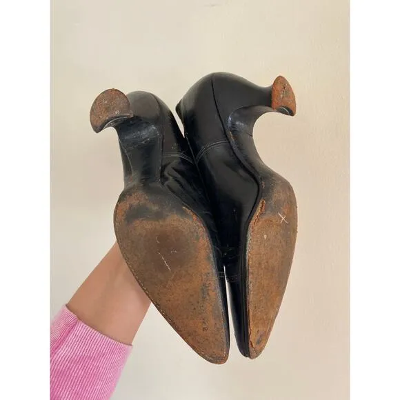 Vintage Antique 1910 Paramount Shoe Co. Lace Up Victorian Edwardian Boots