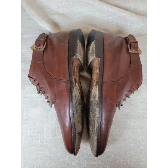 Vintage Brown Brassboot Leather‎ Shoes, Men's 8
