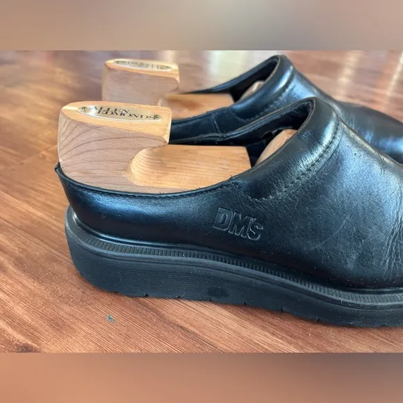 Vintage Dr. Martens Black Clogs Men's Shoes