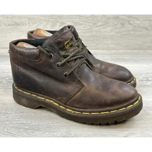 Vintage Dr. Marten's Women's AirWair Brown Leather England  Boots US 5 (8057)