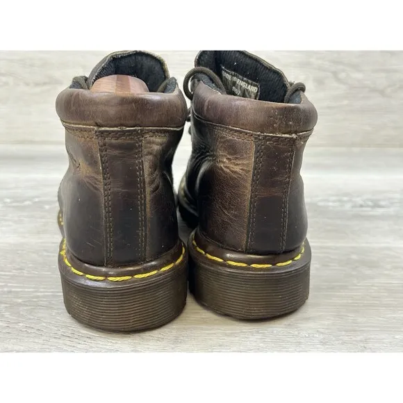 Vintage Dr. Marten's Women's AirWair Brown Leather England  Boots US 5 (8057)