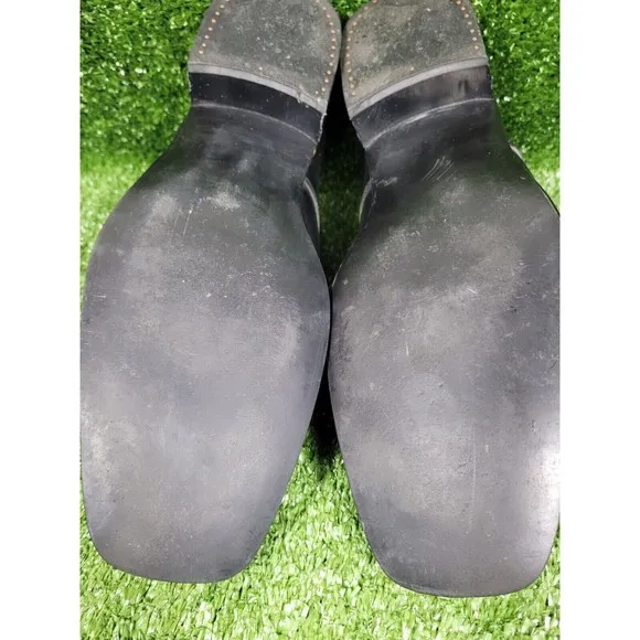 Vintage John Fluevog George Cox Black Leather Dress Shoes Made‎ In England US 12