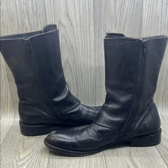 Vintage Johnston &amp;Murphy Leather Boots