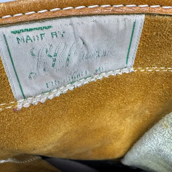 Vintage LL Bean Maine Hunting Shoe Duck Boots, Sz 10, winter, waterproof leather