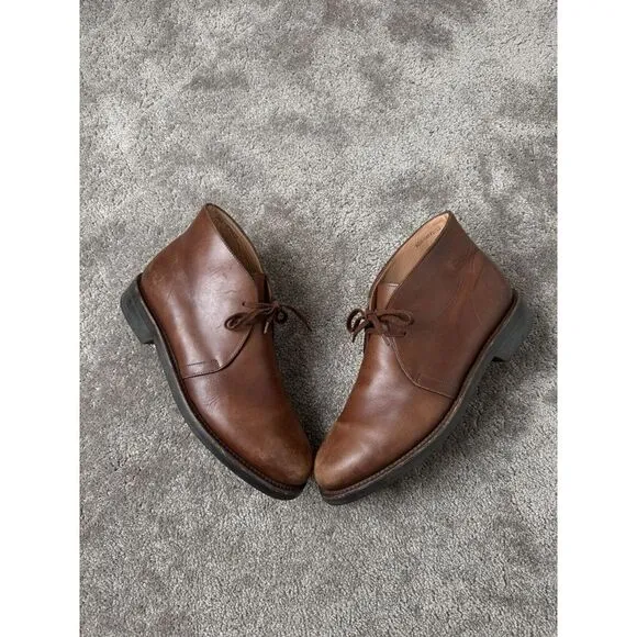 Vintage Mens Polo Ralph Lauren Penny Boots‎ Shoes Good Year Welted Size 10.5 D