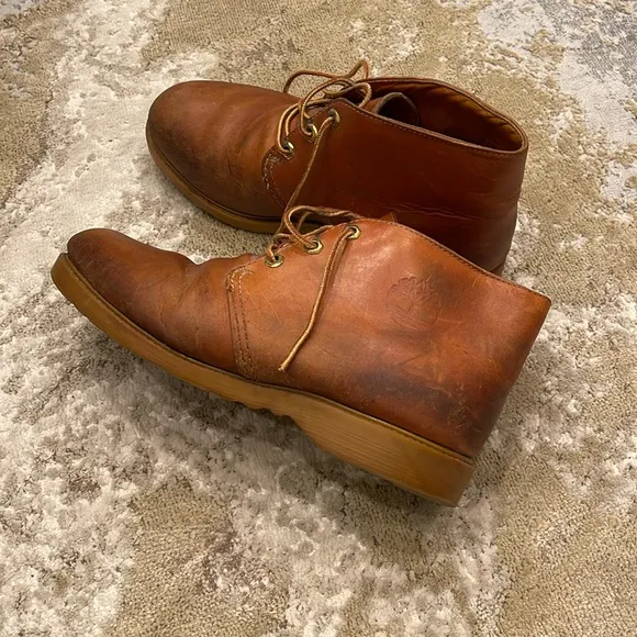 Vintage Timberland Chukka Shoes Boots 8.5M USA