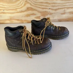 Vintage Men's Brown Leather Dic Martens Boots