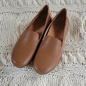 Vionic Elora Brown Loafers Leather Womens Size 6.5 NWOT