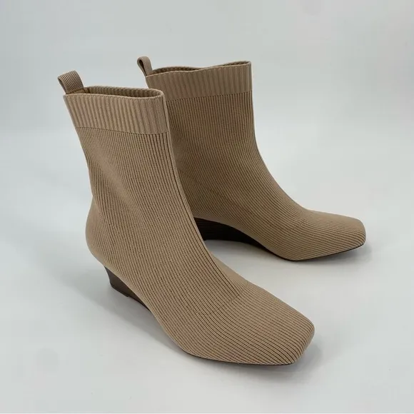 Vivaia Margot Wedge Bootie Almond 38.5