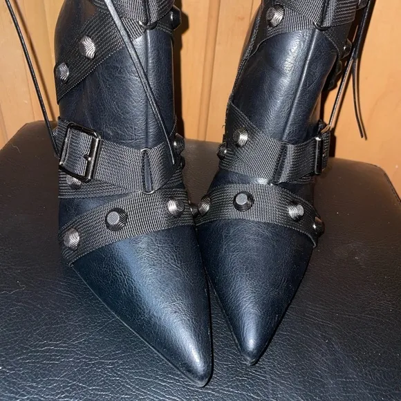 VOMIRA Stiletto Boots for Women Knee High Boots Pointy Toe NWOT 8
