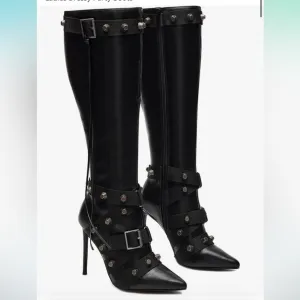 VOMIRA Stiletto Boots for Women Knee High Boots Pointy Toe NWOT 8