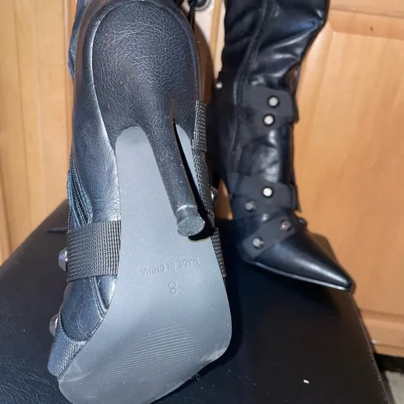 VOMIRA Stiletto Boots for Women Knee High Boots Pointy Toe NWOT 8