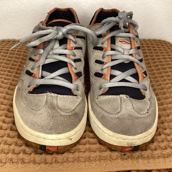 VTG VANS Viggen Vintage Beige Men’s Sz 11.5 Y2K Chunky Skateboarding Skate Shoes