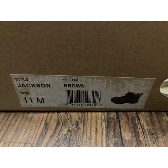 Weatherproof Men's Jackson Hiker Boots Shoes Brown Size 11M New In Box