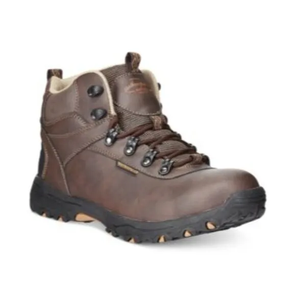 Weatherproof Men's Jackson Hiker Boots Shoes Brown Size 11M New In Box