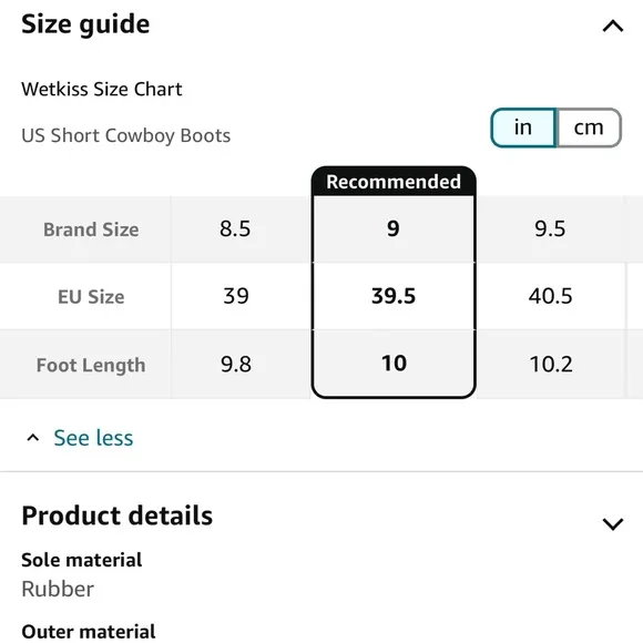 WetKiss Women’s Short Embroidered Cowboy Boots, Chunky Heel in White Size 8.5