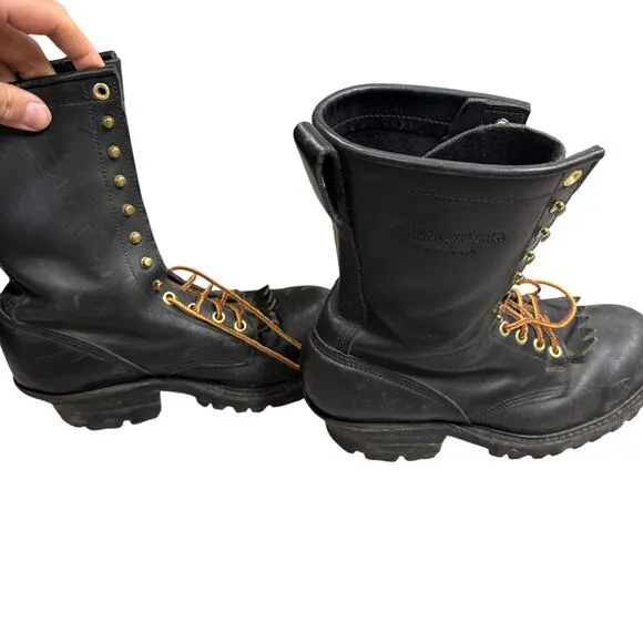 White’s Hathorn Boots Explorer Smoke Chaser Jumper Logger Mens Work Boots 10 D??