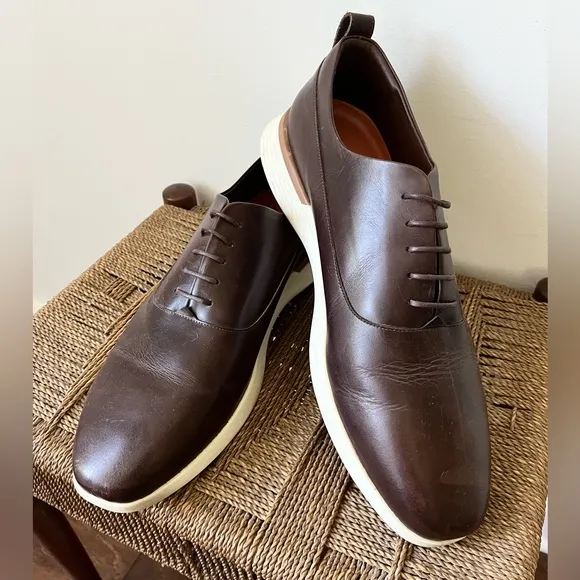 Wolf &amp; Shepherd Shoes Men’s 14 Crossover Longwing Dress Shoe