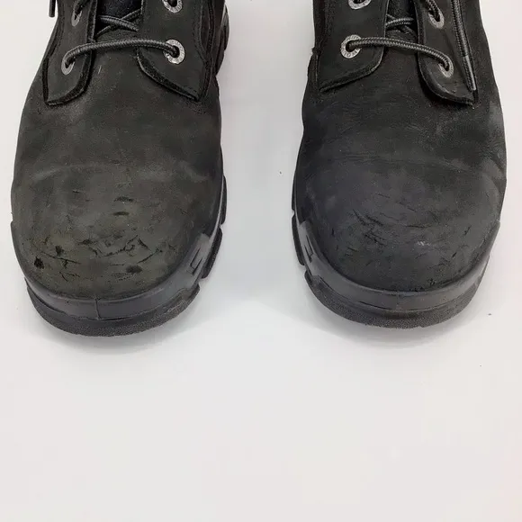 Wolverine Boots: Men's W10908 Black Composite Toe Waterproof Boots Size 13EW