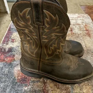Wolverine Brown Leather Boots