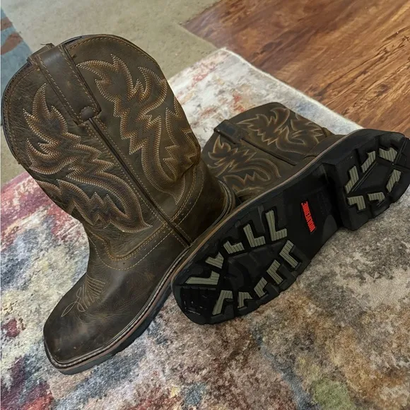 Wolverine Brown Leather Boots