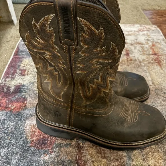 Wolverine Brown Leather Boots