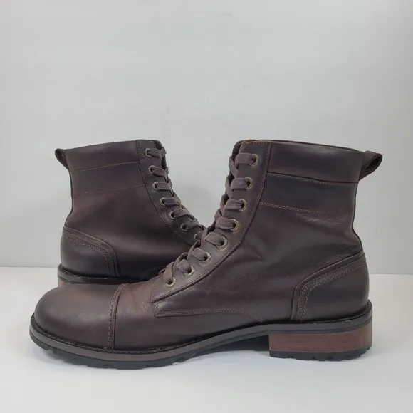 Wolverine Men's Brown Reese Cap Top Leather Boots W08814 US Size 13D