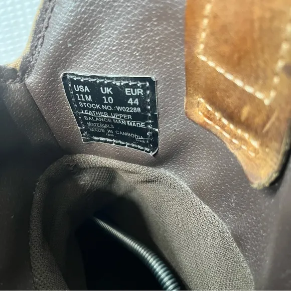 Wolverine Raider Leather Work Boots (Non-SteelToe) Size 11M