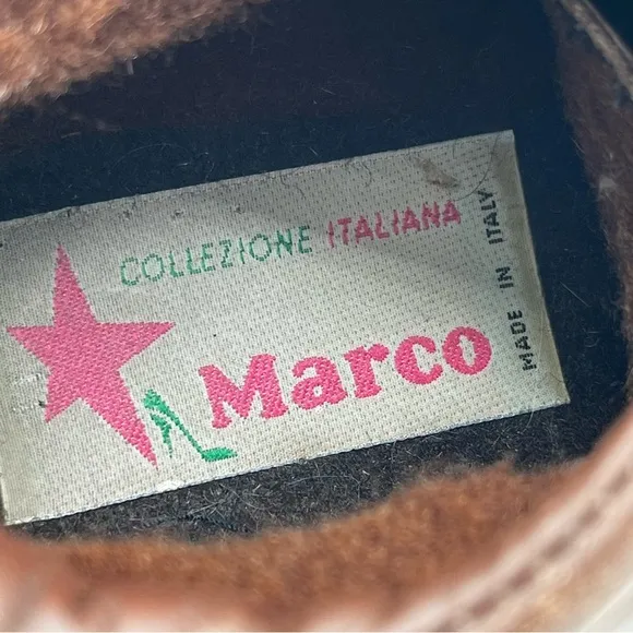 Women’s Brown Leather Shoes Boots Made In Italy