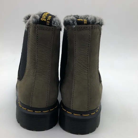 Women’s Dr. Martin Boots Green/Black 2976 Leonore New with box
