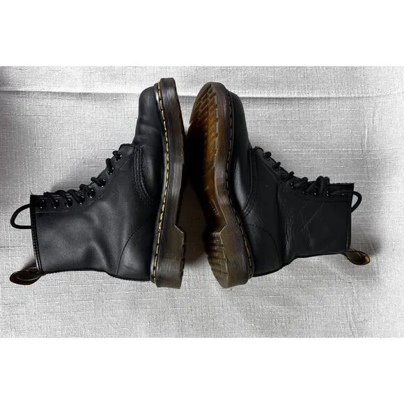 Women's Shoes Dr. Martens 1460 VONDA Floral Leather Boots Size 5 Combat Gothic