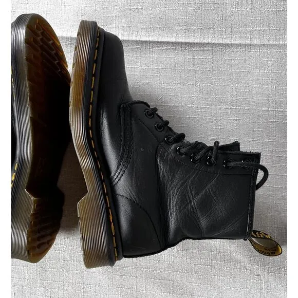 Women's Shoes Dr. Martens 1460 VONDA Floral Leather Boots Size 5 Combat Gothic