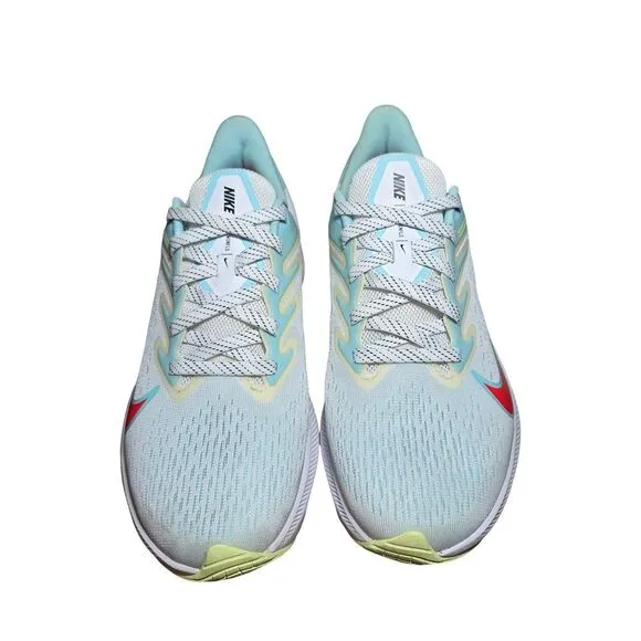 Womens Nike Zoom Winflow Athletic Running Shoes Size 8 White