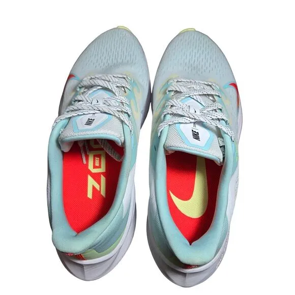 Womens Nike Zoom Winflow Athletic Running Shoes Size 8 White