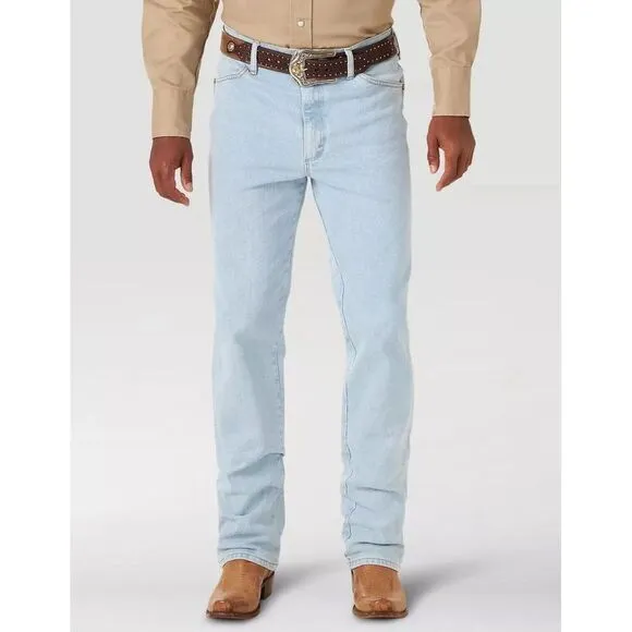 Wrangler Mens Jeans‎ Cowboy Cut Active Flex Indigo Slim Fit 936AFGH 27x34 New