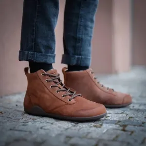 Xero Shoes Men's Denver Leather Tan Brown Barefoot Zero Drop Lace Up Boots Sz 11