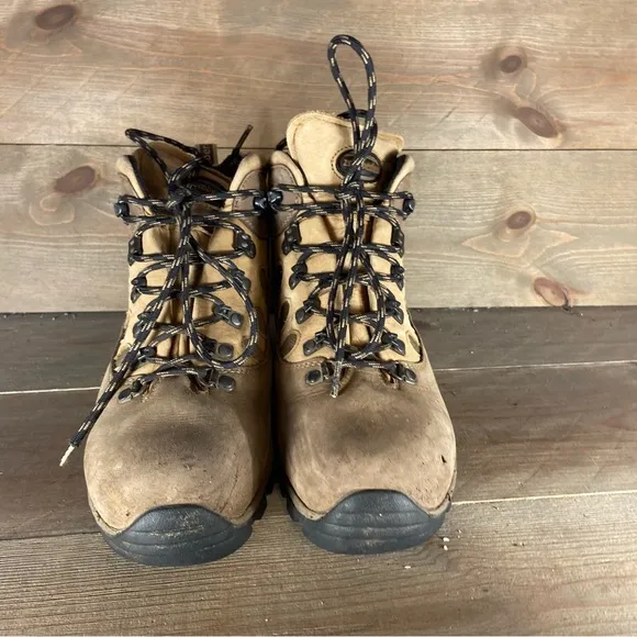 Zamberlan Womens size 41 shoes brown leather waterproof hiking boots